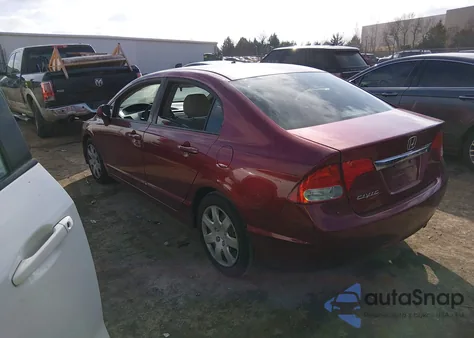 2009 Honda Civic Lx from USA, damaged, VIN 1HGFA16589L005363